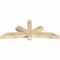 Ekena Millwork Alberta Rough Sawn Timber Gable Bracket, Douglas Fir, 84"W x 35"H x 6"D x 6"F, 10/12 Pitch GBW084X35X0606ALB00RDF - alternate 5